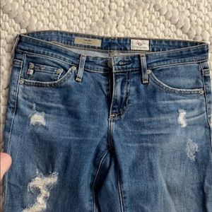 AG ankle crop denim